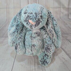 Jellycat Blue Bashful Bunny Pistachio Special Edition Plush DAMAGED